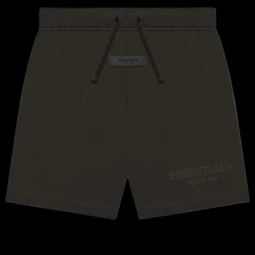 (PS) Fear of God Essentials FW22 Jersey Shorts 'Off Black'