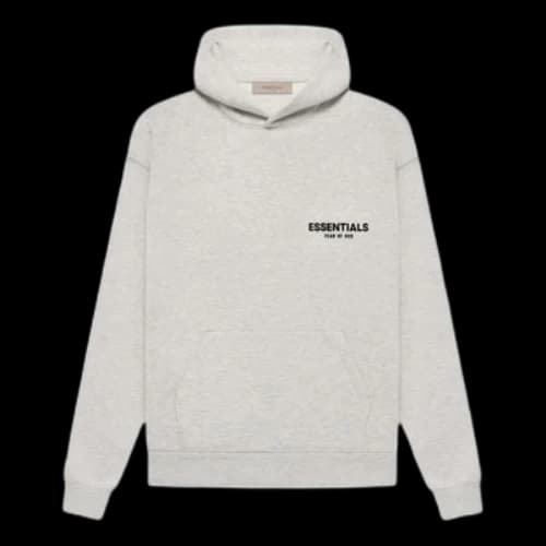 Fear of God Essentials FW22 Core Hoodie 'Light Oatmeal'