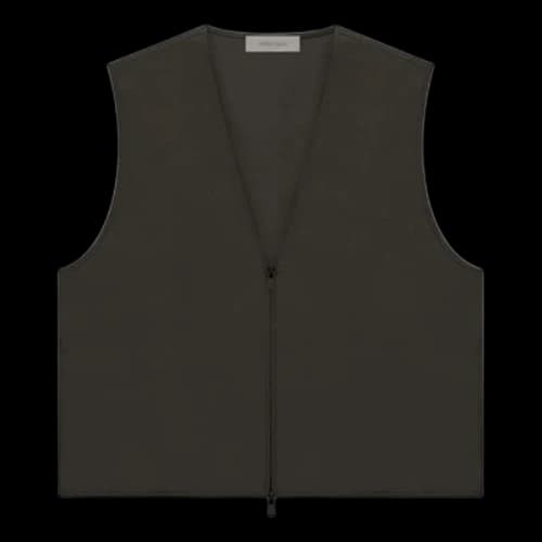 Fear of God Essentials FW22 Vest 'Off Black'