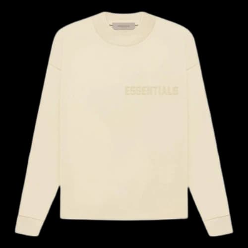 Fear of God Essentials FW22 Long Sleeve Tee 'Egg Shell'