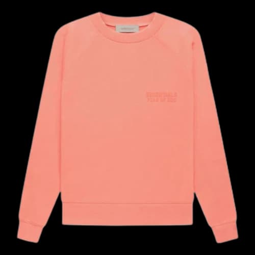 Fear of God Essentials FW22 Crewneck 'Coral'