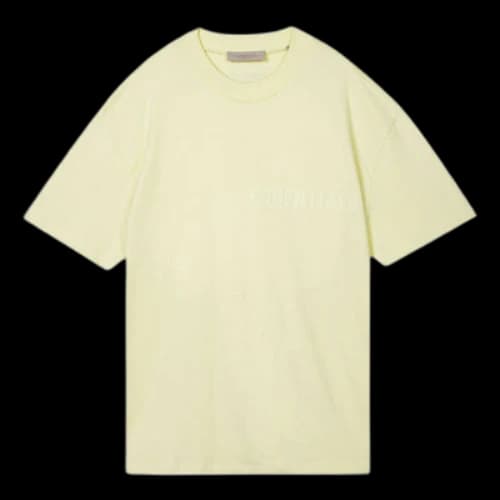 Fear of God Essentials FW22 Short Sleeve Tee Canary