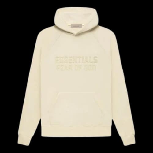 Fear of God Essentials FW22 Hoodie 'Egg Shell'