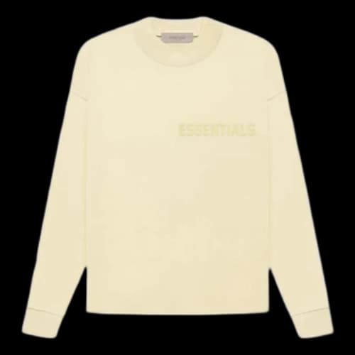 Fear of God Essentials FW22 Long Sleeve Tee 'Canary'