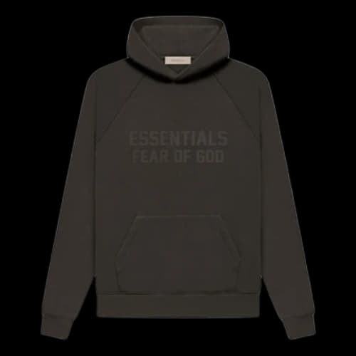 Fear of God Essentials FW22 Hoodie 'Off Black'