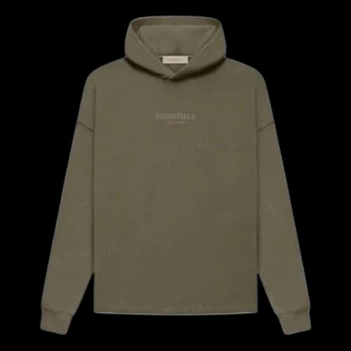 Fear of God Essentials FW22 Relaxed Hoodie 'Wood'