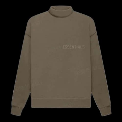 Fear of God Essentials FW22 Essentials Mockneck Wood