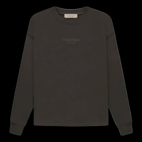 Fear of God Essentials FW22 Relaxed Crewneck Off Black