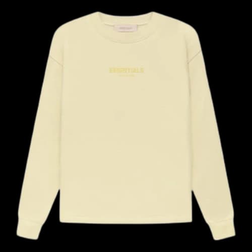 Fear of God Essentials FW22 Relaxed Crewneck Canary