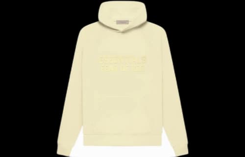 Fear of God Essentials FW22 Hoodie 'Canary'