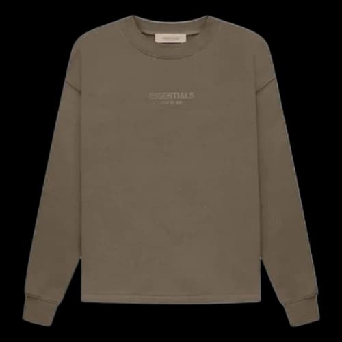 Fear of God Essentials FW22 Relaxed Crewneck Wood