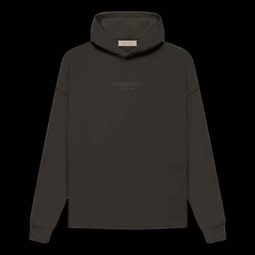 Fear of God Essentials FW22 Relaxed Hoodie 'Off Black'