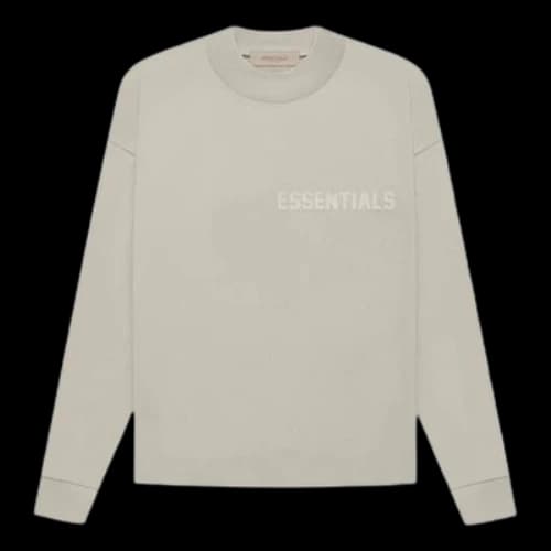 Fear of God Essentials FW22 Long Sleeve Tee 'Smoke'