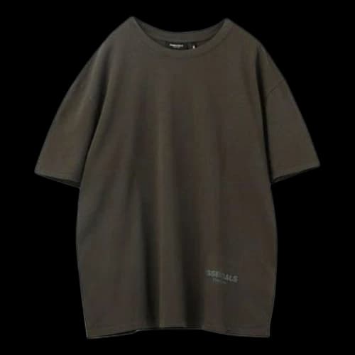 Fear of God Essentials Short Sleeve Black Logo Tee