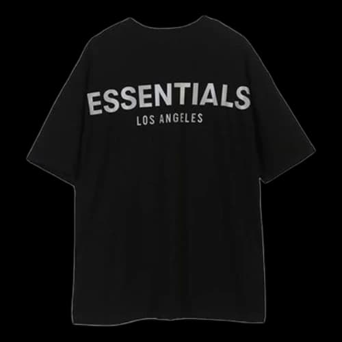 Fear of God Essentials LA Short Sleeve T-Shirt 'Black White'