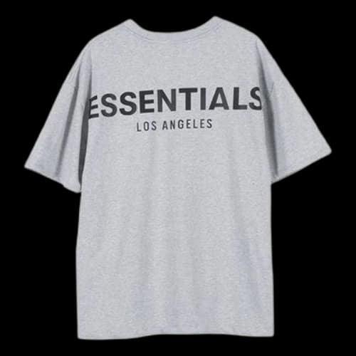Fear of God Essentials LA Short Sleeve T-Shirt 'Grey'
