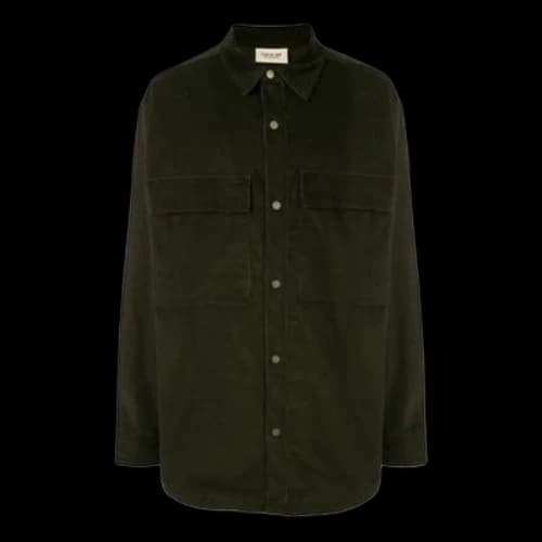 Fear of God Shirt Jacket Unisex Olive Green