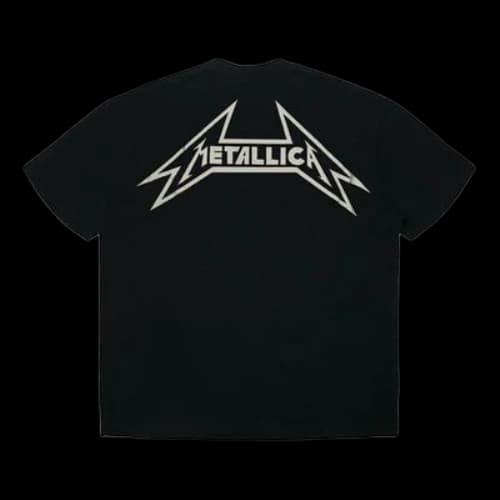 Fear of God Metallica Back Printing Short Sleeve Black