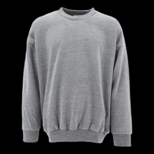 Fear of God Loose Fit Round Neck Back LOGO Gray