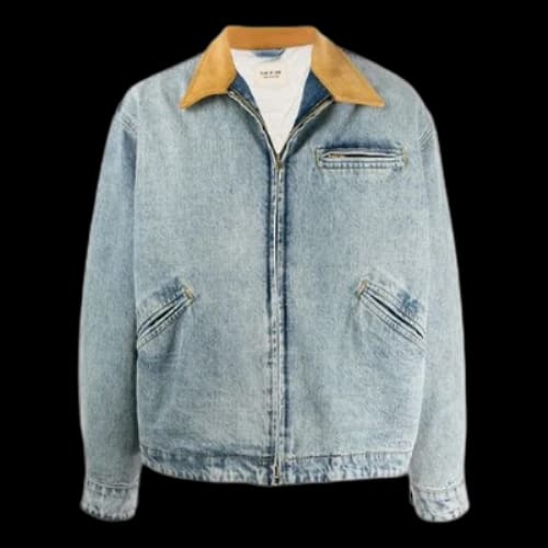 Fear of God Retro Denim Jacket Washed Blue