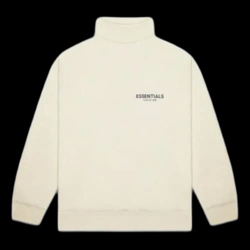 Fear of God Essentials SS20 Mock Neck Sweatshirt Buttercream