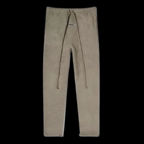 Fear of God Essentials SS20 Polar Fleece Pants Charcoal