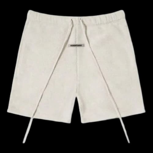 Fear of God Essentials SS20 Polar Fleece Sweat Shorts Oatmeal
