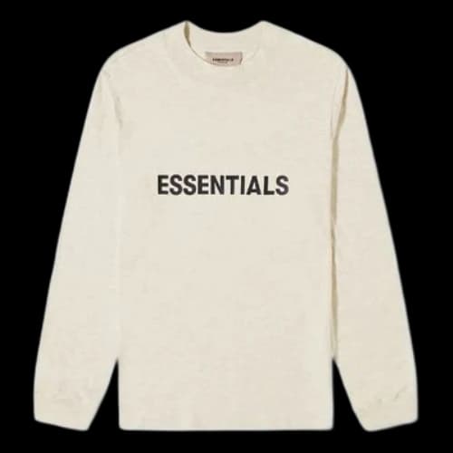 Fear of God Essentials SS20 Boxy Long Sleeves Buttercream Tee
