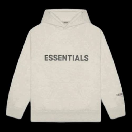 (GS) Fear of God Essentials SS20 Long Sleeve Hoodie 'Oatmeal'