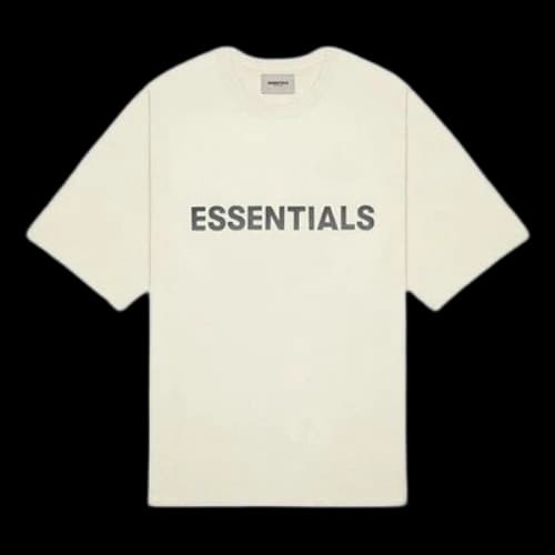 Fear of God Essentials SS20 Graphic Logo T-Shirt 'Creamy'