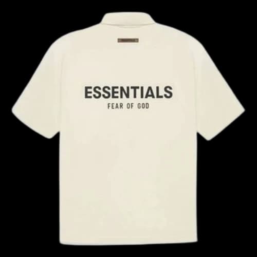 Fear of God Essentials SS21 Polo Shirt 'Buttercream'