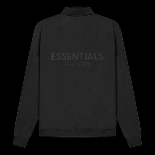 Fear of God Essentials SS21 Mockneck Half Zip 'Black'