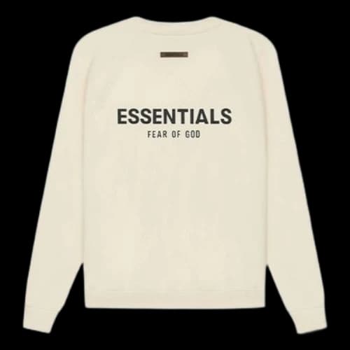 Fear of God Essentials SS21 Pull-Over Crewneck Buttercream Cream