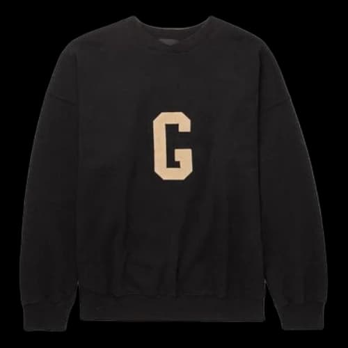 Fear of God C Logo Sweatshirt 'Black Tan'
