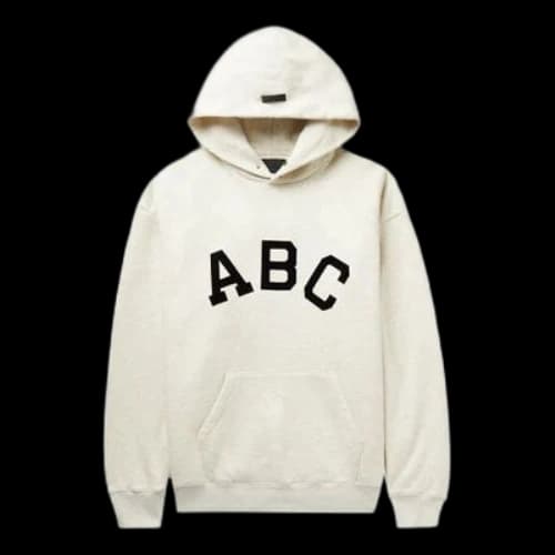 Fear of God ABC Hoodie 'Cream Heather'