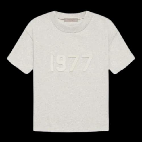 Fear of God Essentials SS22 T-Shirt 1977 'Light Oatmeal'
