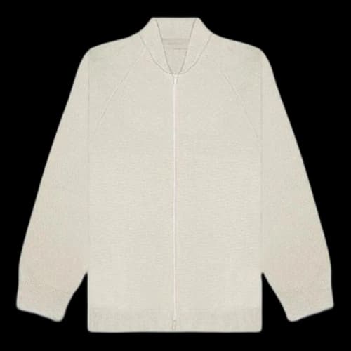 Fear of God Essentials SS22 Zip Knit Cardigan Wheat (Women's)