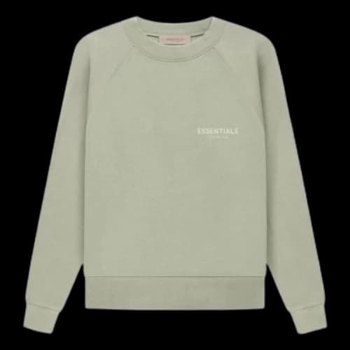 Fear of God Essentials SS22 Crewneck 'Seafoam'
