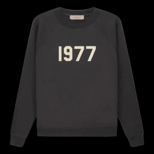 Fear of God Essentials SS22 Crewneck Iron 1977