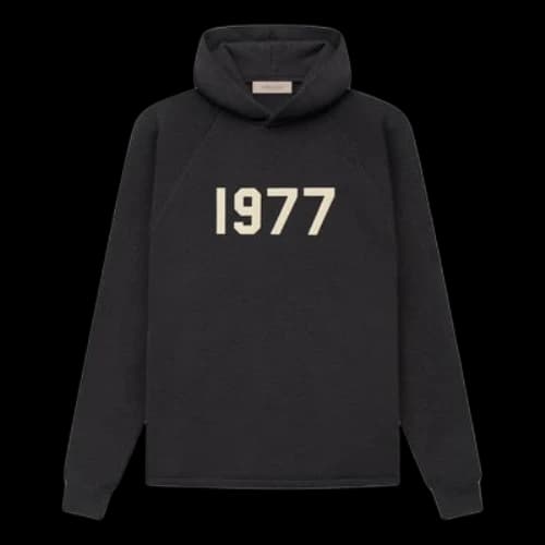 Fear of God Essentials SS22 Knit 1977 Hoodie 'Iron'