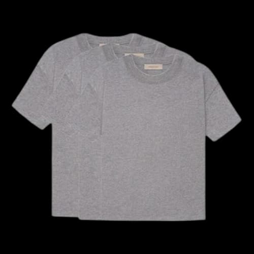 Fear of God Essentials SS22 3 Pack Tee Dark Oatmeal