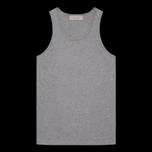 Fear of God Essentials SS22 3 Pack Tank 'Dark Oatmeal'
