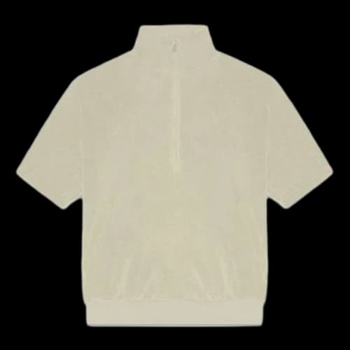 Fear of God Essentials SS22 Velour Mockneck Pullover 'Sea Foam' (Women's)