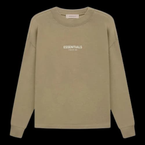 Fear of God Essentials SS22 Relaxed Crewneck Oak