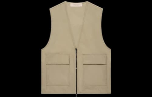 Fear of God Essentials SS22 Work Vest 'Oak'