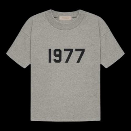 Fear of God Essentials SS22 T-Shirt 1977 'Dark Oatmeal'