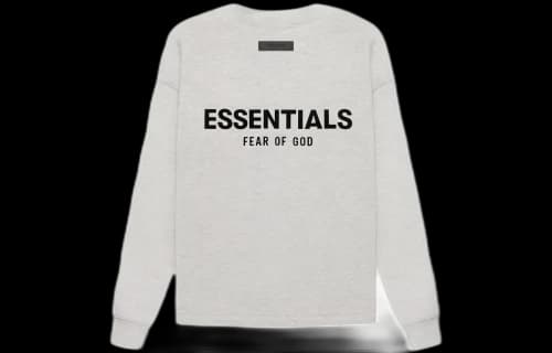 Fear of God Essentials SS22 Relaxed Crewneck 'Light Oatmeal'