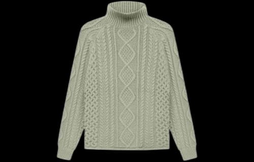 Fear of God Essentials SS22 Knit Turtleneck Seafoam
