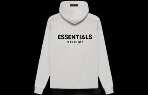 Fear of God Essentials SS22 Relaxed Hoodie 'Light Oatmeal'