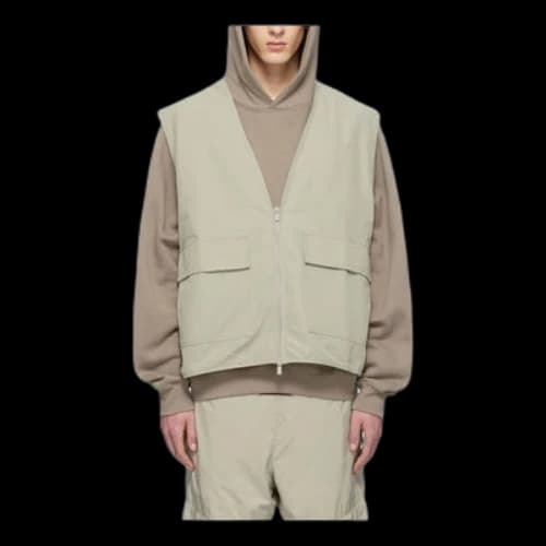 Fear of God Essentials SS22 Cotton Vest 'Sea Foam'